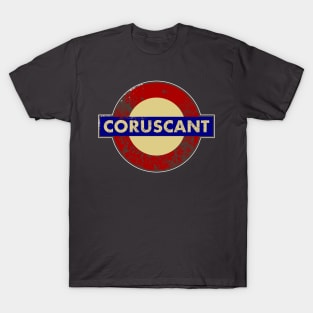 CORUSCANT METRO STATION SIGN T-Shirt